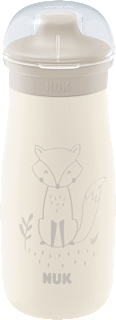 Trinkflasche Kinder Edelstahl Mini-Me beige, 300ml NUK