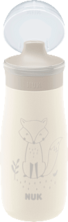 Trinkflasche Kinder Edelstahl Mini-Me beige, 300ml NUK
