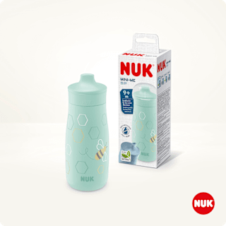 Trinkflasche Kinder Mini-Me mint, 300ml NUK