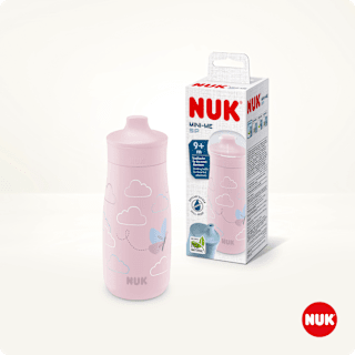 Trinkflasche Kinder Mini-Me rosa, 300ml NUK