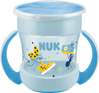 Trinklernbecher Evolution Mini Magic Cup blau, ab 6. Monat, 160 ml NUK