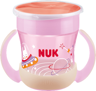 Trinklernbecher Mini Magic Cup Night rosa, ab 6. Monat, 160 ml NUK