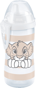 Trinklernflasche Disney Lion King Kiddy Cup, beige, ab 12. Monat, 300ml NUK