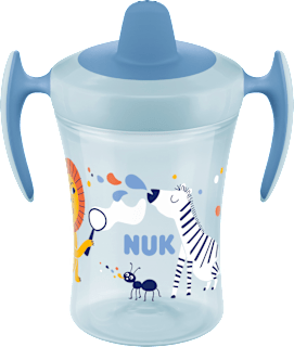 Trinklernflasche Evolution Trainer Cup blau, ab 6. Monat, 230 ml NUK