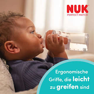 Trinklernflasche Perfect Match braun, ab 6. Monat, 260 ml NUK
