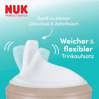 Trinklernflasche Perfect Match, grün, ab 6. Monat, 150 ml NUK
