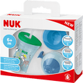 Trinklernset Evolution, blau/grün, ab 6. Monat, 230 ml NUK