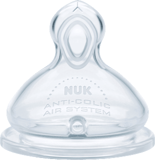 Trinksauger First Choice Silikon Flow Control, ab 6 Monate  NUK