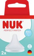 Trinksauger Perfect Match Silikon Gr. S, von Geburt an NUK