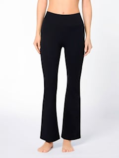 Leggings Flared Soft-Touch schwarz Gr. 36/38 nur die