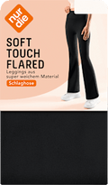 Leggings Flared Soft-Touch schwarz Gr. 36/38 nur die