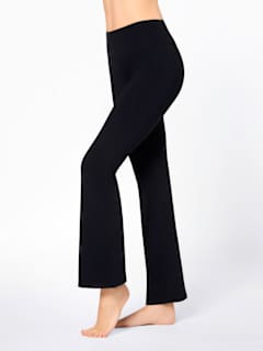 Leggings Flared Soft-Touch schwarz Gr. 36/38 nur die