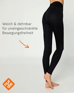 Leggings Scrunch schwarz Gr. 36/38 nur die