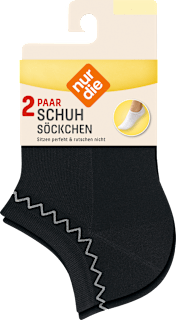 Schuhsöckchen schwarz Gr. 39-42 nur die