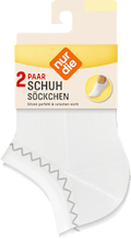 Schuhsöckchen weiß Gr. 39-42 nur die