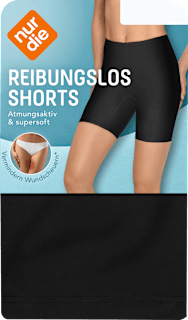 Shorts Reibungslos schwarz Gr. 44/46 nur die