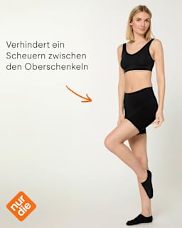 Shorts Reibungslos Shape schwarz Gr. 40/42 nur die