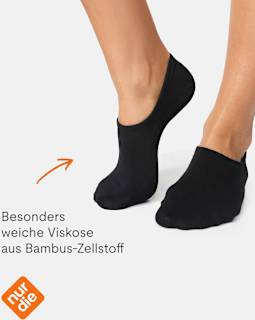 Sneaker Füssling Bambus schwarz Gr. 39-42 nur die