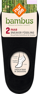 Sneaker Füssling Bambus schwarz Gr. 39-42 nur die