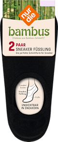 Sneaker Füssling Bambus schwarz Gr. 39-42 nur die