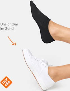Sneaker Füssling Bambus schwarz Gr. 39-42 nur die