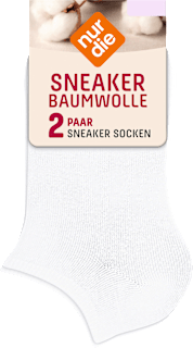 Sneakersocken weiß Gr. 39-42 nur die