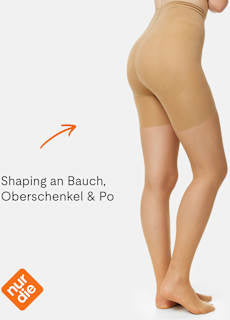 Strumpfhose Bauch-Beine-Po amber Gr. 40/44, 20 DEN nur die