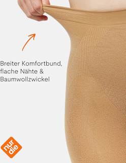 Strumpfhose Bauch-Beine-Po amber Gr. 40/44, 20 DEN nur die