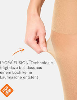 Strumpfhose Goodbye Laufmaschen mandel Gr. 40/44, 20 DEN nur die