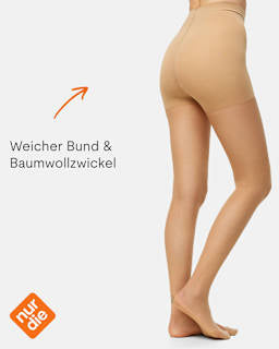 Strumpfhose Goodbye Laufmaschen Shape mandel Gr. 40/44 nur die