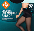Strumpfhose Goodbye Laufmaschen Shape schwarz Gr. 44/48 nur die