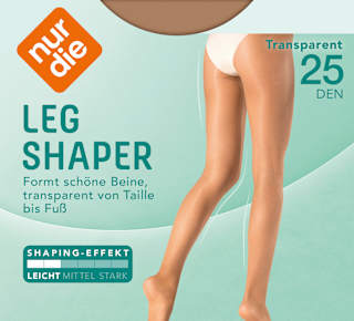 Strumpfhose Leg Shaper mit Shaping-Funktion mandel Gr. 44/48, 25 DEN nur die