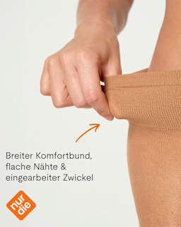 Strumpfhose Leg Shaper mit Shaping-Funktion mandel Gr. 44/48, 25 DEN nur die
