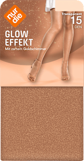 Strumpfhose mit Glow-Effekt amber Gr. 40/44, 15 DEN nur die