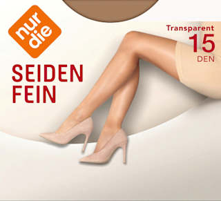 Strumpfhose Seidenfein amber Gr. 40/44, 15 DEN nur die