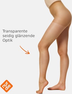Strumpfhose Seidenfein amber Gr. 40/44, 15 DEN nur die