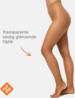 Strumpfhose Seidenfein bronze Gr. 44/48, 15 DEN nur die