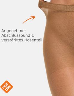Strumpfhose Seidenfein bronze Gr. 44/48, 15 DEN nur die