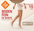 Strumpfhose Seidenfein Shape amber Gr. 38/40, 15 DEN nur die