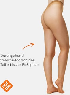 Strumpfhose transparent amber Gr. 38/40, 15 DEN nur die