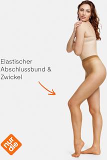 Strumpfhose transparent amber Gr. 38/40, 15 DEN nur die