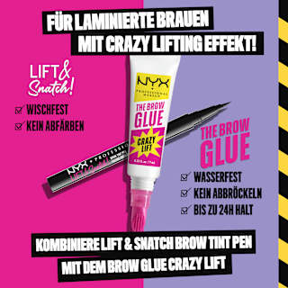 Augenbrauengel The Brow Glue Crazy Lift 01 NYX PROFESSIONAL MAKEUP