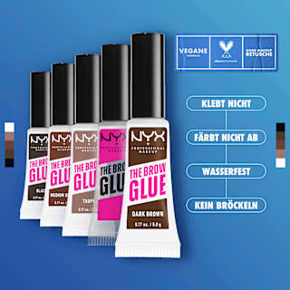 Augenbrauengel The Brow Glue Styler 04 Dark Brown NYX PROFESSIONAL MAKEUP