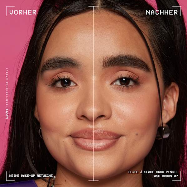 Augenbrauenstift Blade & Shade Nano 07 Ash Brown NYX PROFESSIONAL MAKEUP