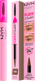 Augenbrauenstift Puder Fluff & Snatch 02 Taupe NYX PROFESSIONAL MAKEUP