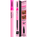 Augenbrauenstift Puder Fluff & Snatch 08 Schwarz NYX PROFESSIONAL MAKEUP