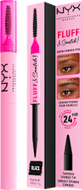 Augenbrauenstift Puder Fluff & Snatch 08 Schwarz NYX PROFESSIONAL MAKEUP