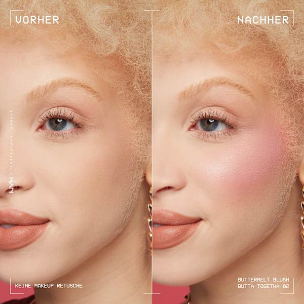 Blush Buttermelt 02 Butta Together NYX PROFESSIONAL MAKEUP