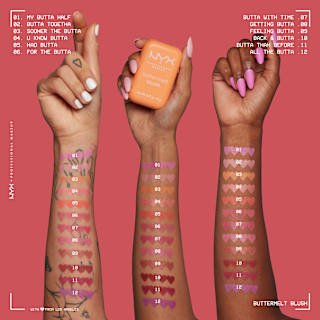 Blush Buttermelt 02 Butta Together NYX PROFESSIONAL MAKEUP