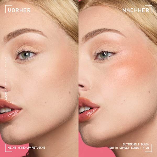 Blush Buttermelt 04.25 Butta Sunset Sorbet NYX PROFESSIONAL MAKEUP